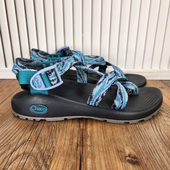 Chaco Z/2 Classic Current Dusty Blu Women's Size 7 Blue Hiking Strappy Sandals - Picture 2 of 12